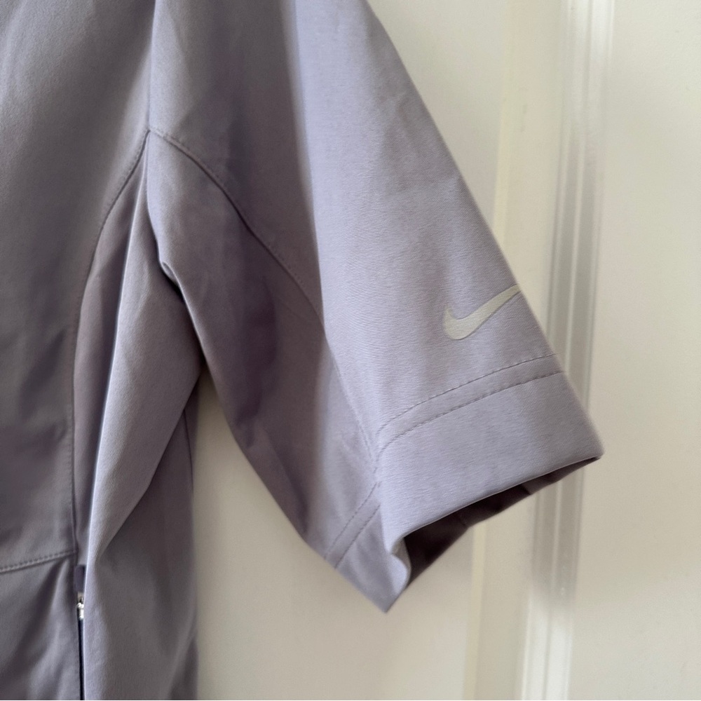NWT Nike Golf StormFit Gray Short Sleeve Full Zip Jacket Women's Size Medium - Picture 4 of 16